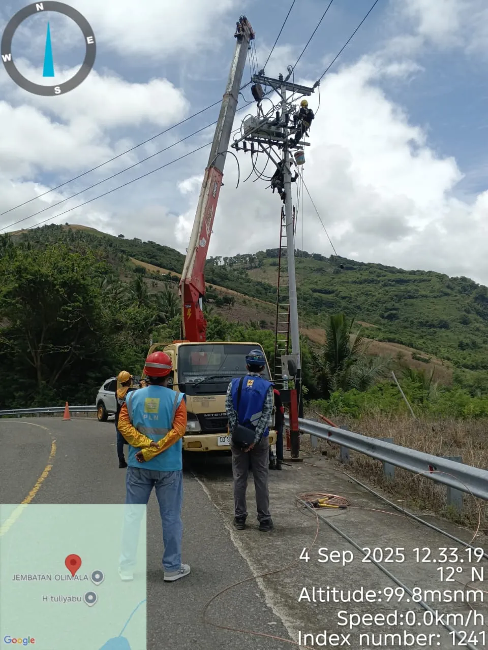 Pemasangan LBS Motorized